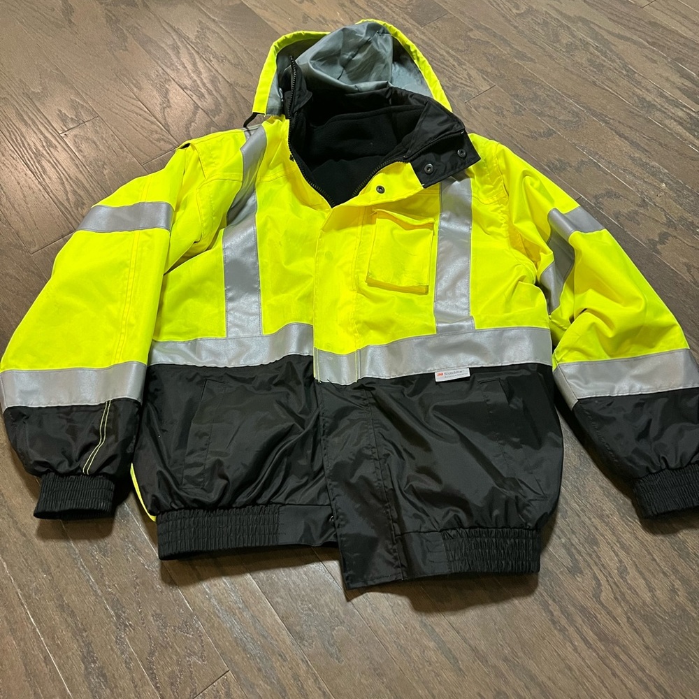OccuNomix Bomber Jacket - Yellow/Lime
